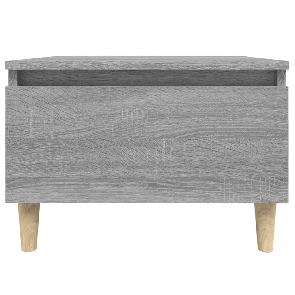 Side Table Grey Sonoma 50x46x35 cm Engineered Wood